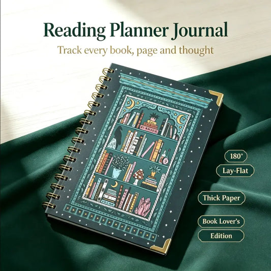 Book Lover’s Reading Journal & Planner