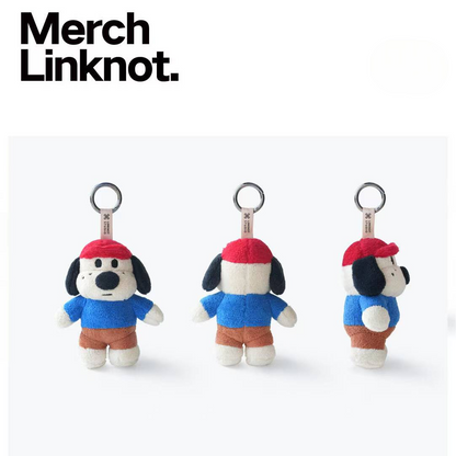 Pawcuddle x LINKNOT Exclusive | Big Nose Dog Plush Keychain