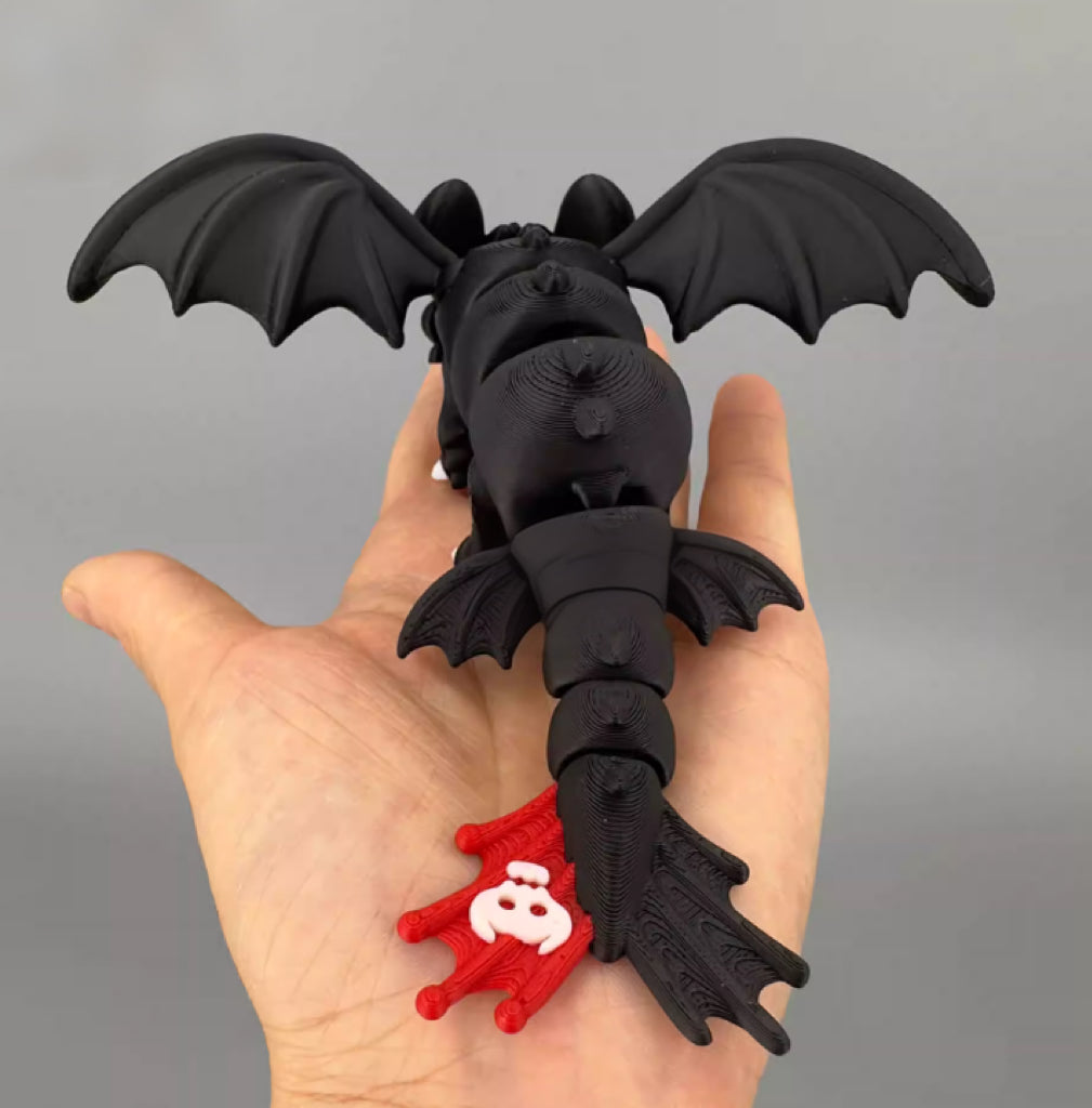3D Printed Toothless Figurine – Dragon Statue